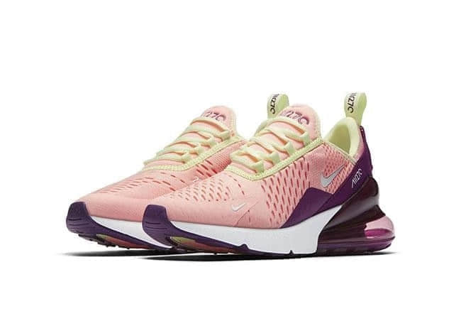 耐克超萌可爱系列Air Max 270 GS女款全新配色曝光 货号:AV7965-600