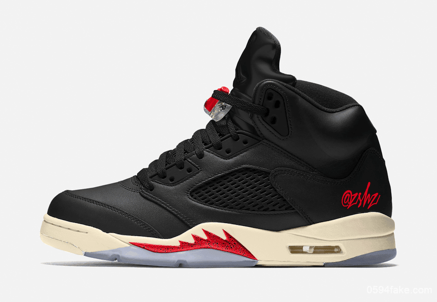庆祝Air Jordan 5诞生30周年!Air Jordan 5 SP “Black Muslin”全新配色曝光! 货号:CT8480-001