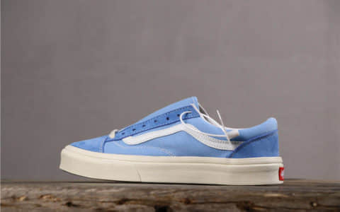 Vans Style 36 Marshmal浅蓝 万斯真标硫化带半码低帮休闲滑板鞋 货号:VN0A3DZ3OXS
