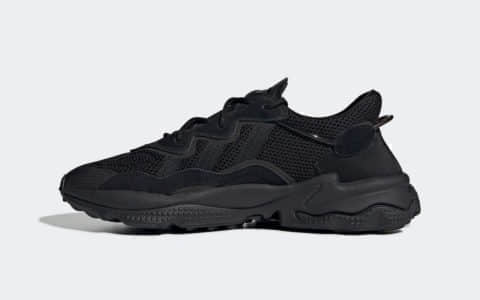 Adidas Ozweego “Triple Black” 这个黑色酷的自带出场bug 货号:EE6999