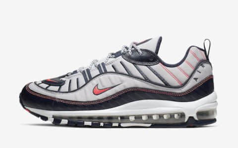 耐克即将发售的Nike Air Max 98“NYC”对纽约爱的深沉 货号:CK0850-100