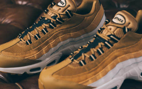 Nike Air Max 95小麦配色官方现已发售 货号:AT9865-700