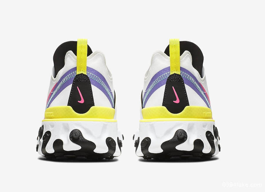Nike Rract Element 55 耐克瑞亚系列又添新配色满满的青春活力感!货号:CK0846-100