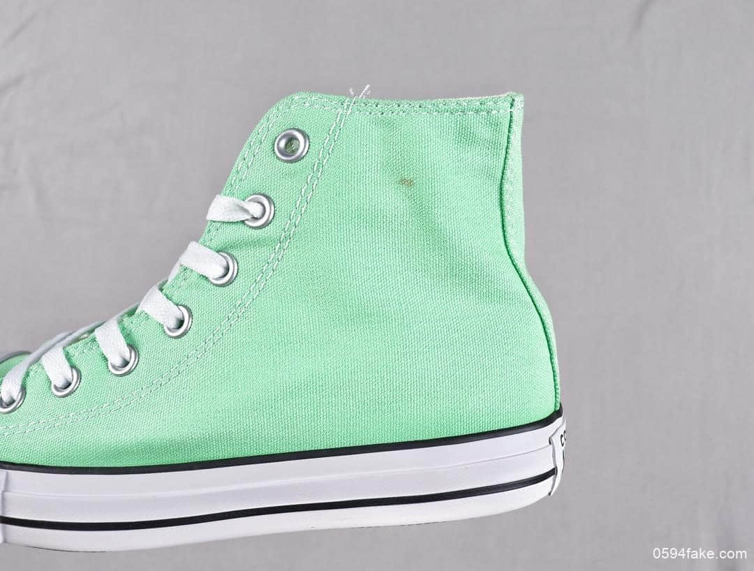 匡威Converse ALL STAR正确硅蓝中底高帮双鞋带美国限定 货号:164396C