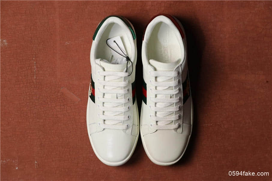 Gucci古驰小蜜蜂东莞最高品质无胶头层原鞋开模3D工艺打造