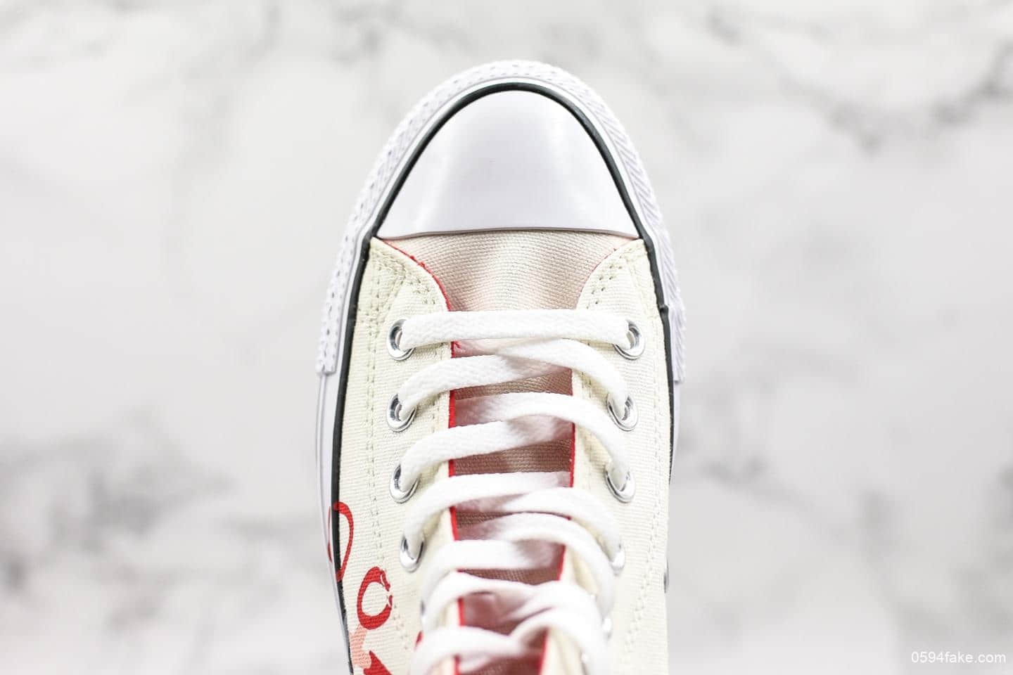 匡威Converse Chuck Taylor XXOO男生女生涂鸦联名款印花真标硫化高帮帆布鞋 货号:159713C