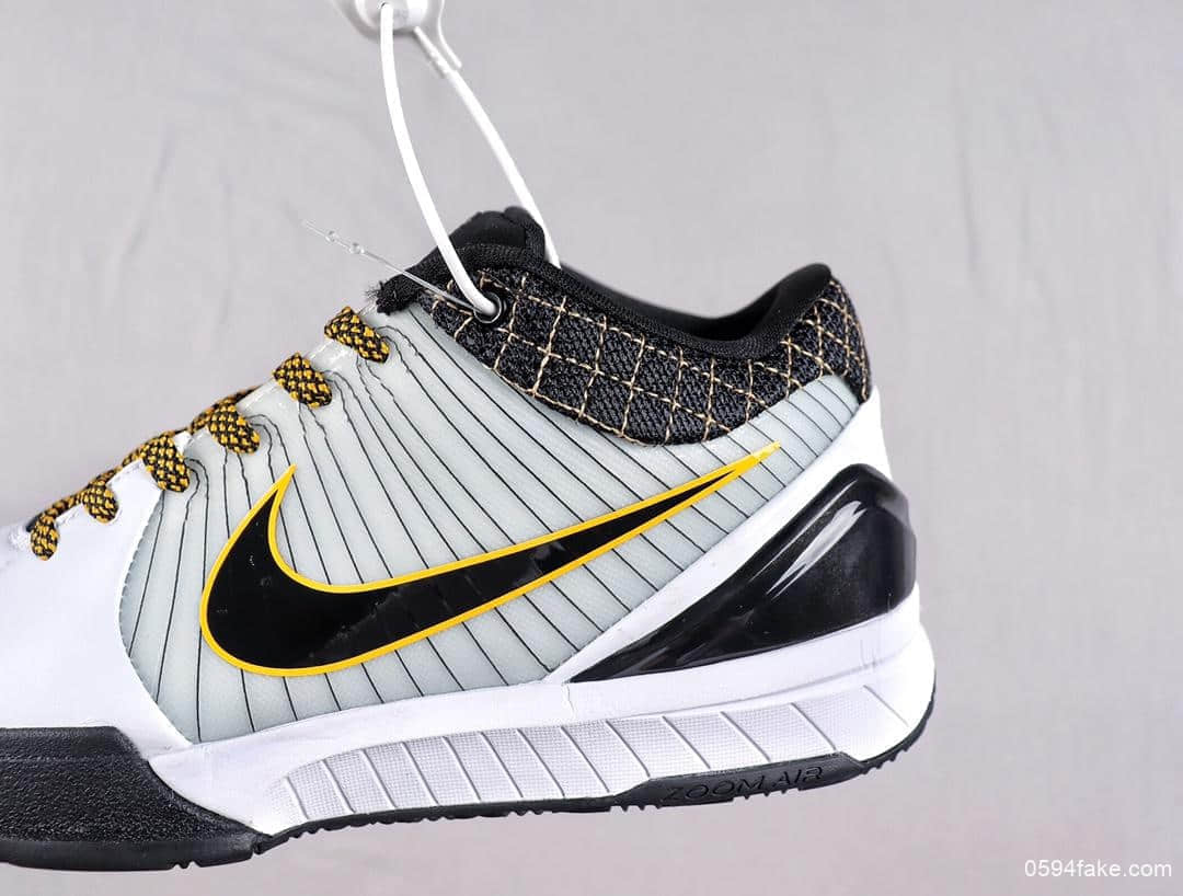 科比Nike Zoom Kobe 4科比4代公司级高品质原盒原标实战篮球战靴 货号:AV6339-101