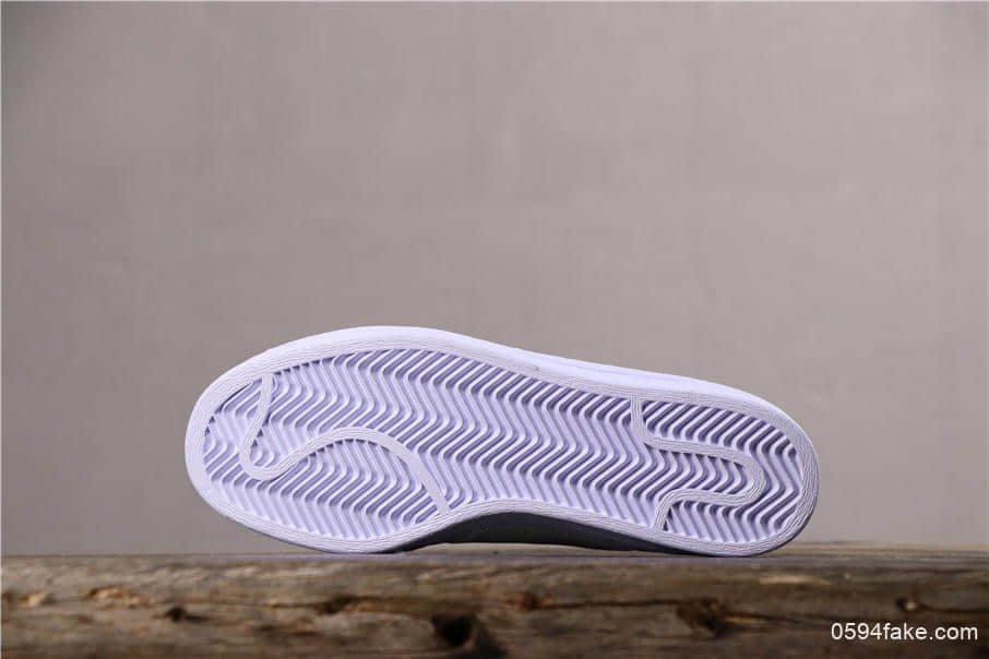 阿迪达斯Adidas SUPERSTAR SLIP ON W S贝壳头公司级交叉绑带全白白山联名款区别市面通货版本 货号:S81338