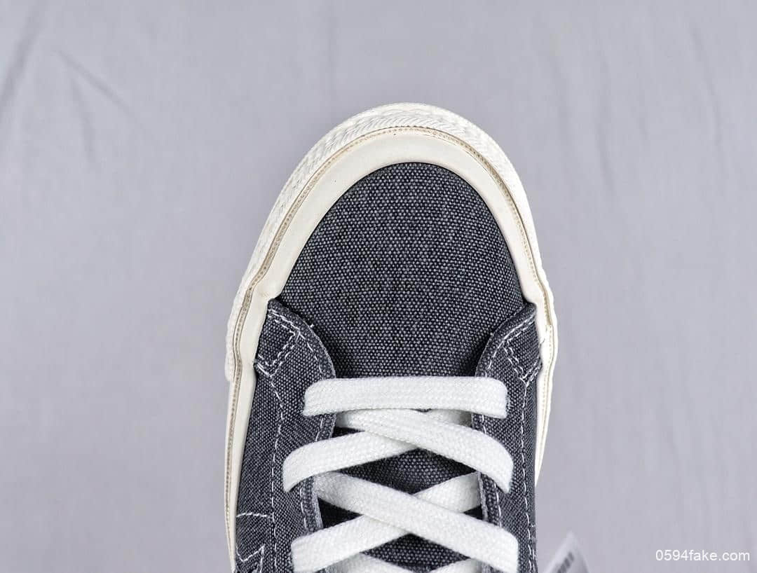 匡威Converse One Star Sunbaked杰克一星木村系列高弹软底帆布鞋情侣款 货号:164360C