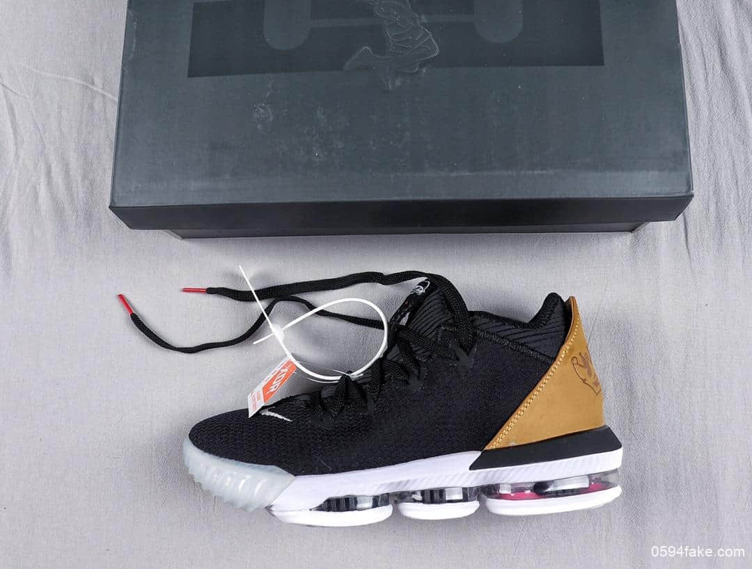 詹姆斯联名款Atmos x NK Lebron XVI詹皇第16代纯原版本实战篮球鞋内置Max大气垫 货号:CI2669-001