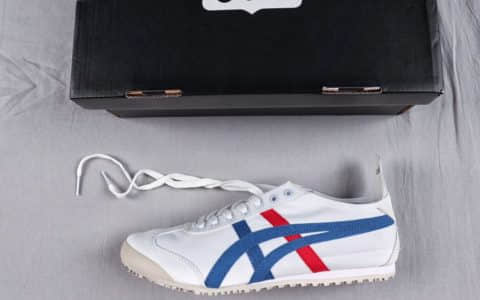 亚瑟士Onitsuka Tiger Mexico 66公司级鬼冢虎系列原装透气帆布鞋原装四联吊牌中底钢印 货号:TH1B2N-0143