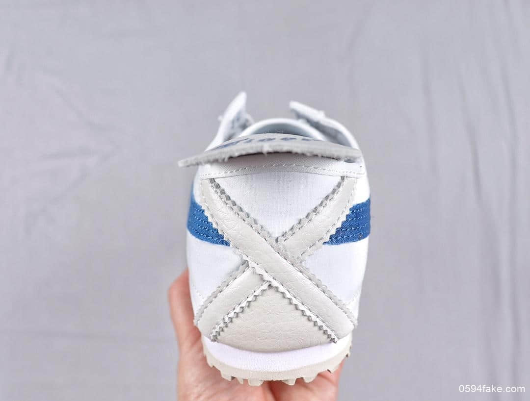 亚瑟士Onitsuka Tiger Mexico 66公司级鬼冢虎系列原装透气帆布鞋原装四联吊牌中底钢印 货号:TH1B2N-0143