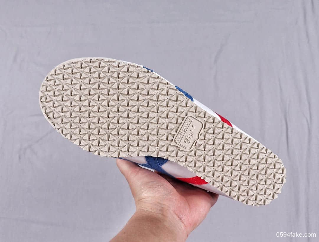 亚瑟士Onitsuka Tiger Mexico 66公司级鬼冢虎系列原装透气帆布鞋原装四联吊牌中底钢印 货号:TH1B2N-0143