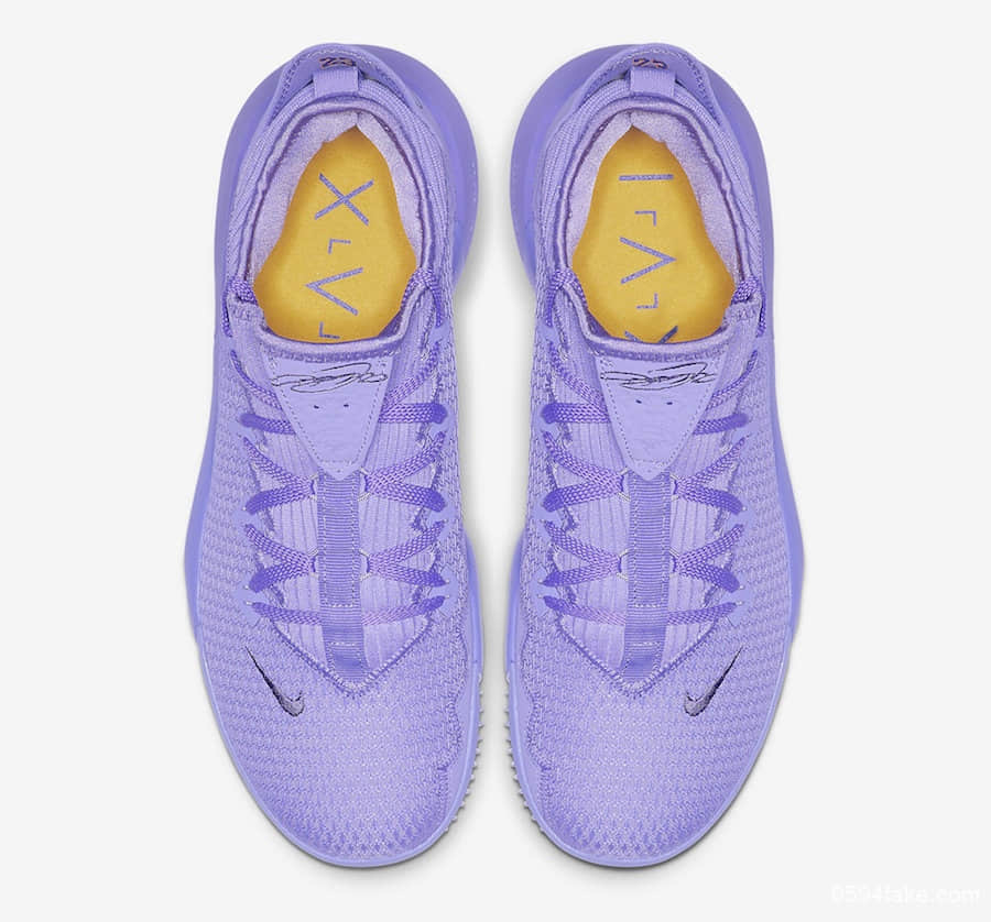 马卡龙紫的Nike LeBron 16 Low你见过吗!简直不要太治愈! 货号:CI2668-500