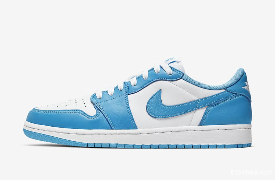 清新白蓝配色!Nike SB x Air Jordan 1 Low“UNC”即将发布! 货号:CJ7891-401