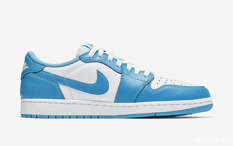 清新白蓝配色!Nike SB x Air Jordan 1 Low“UNC”即将发布! 货号:CJ7891-401