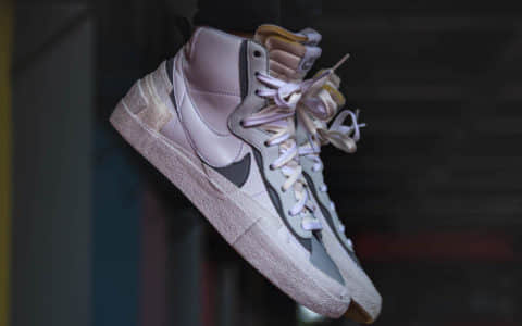 Sacai x Nike Blazer Mid新配色“Wolf Grey”!百搭中性色调! 货号:BV8072-100