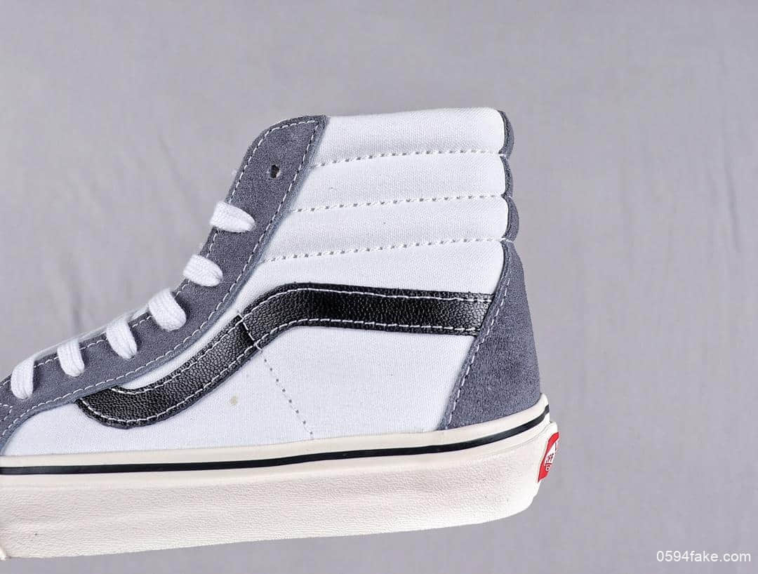万斯Vans SK8-Hi 38 DX Anaheim真标硫化品质新安纳海姆高帮中性硫化休闲滑板鞋 货号:VN0A38GFUQ1