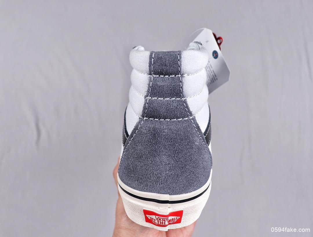 万斯Vans SK8-Hi 38 DX Anaheim真标硫化品质新安纳海姆高帮中性硫化休闲滑板鞋 货号:VN0A38GFUQ1