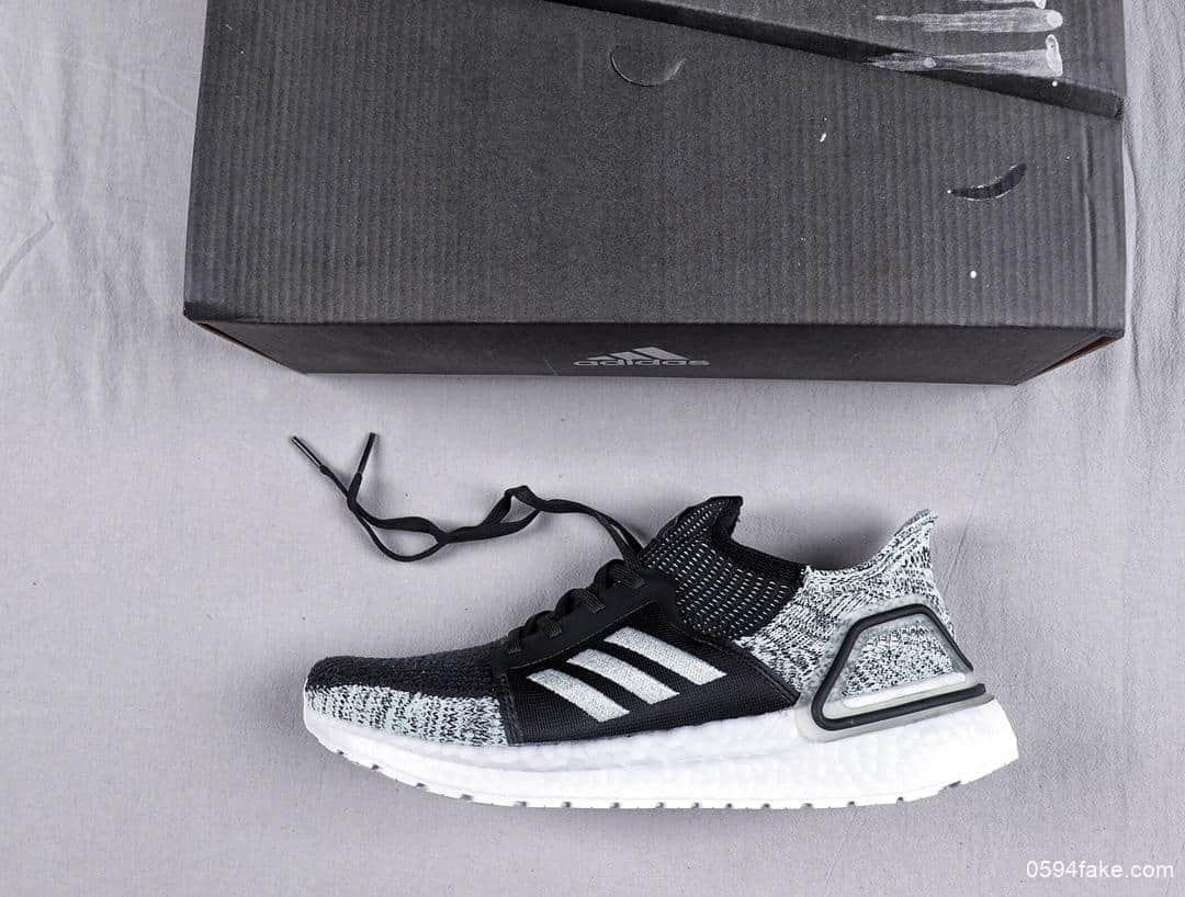 阿迪达斯Adidas Ultra Boost 19 CONSORTIUM公司级超弹力爆米花运动休闲跑步鞋 货号:G27484
