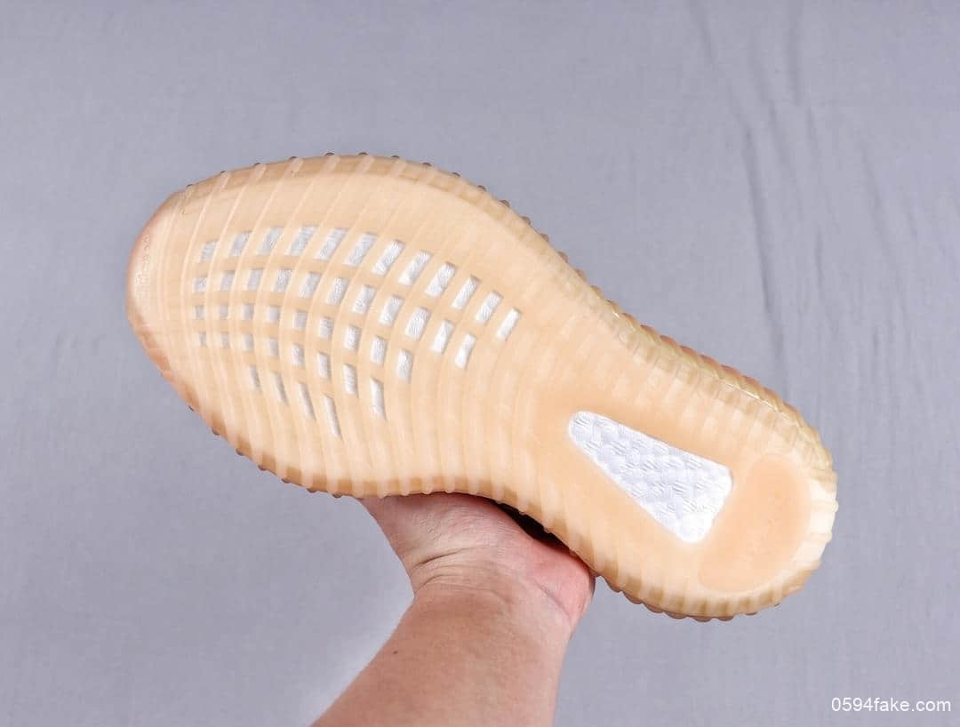 阿迪达斯Adidas Yeezy Boost 350 V2 Clay国外潮人定制款OG纯原反转美洲棕珊瑚橙巴斯夫原厂大底 货号:EG7490