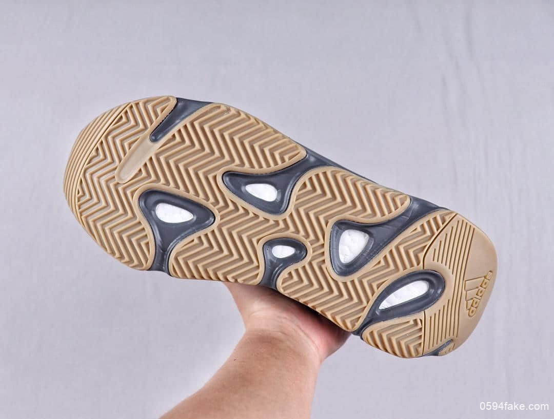 阿迪达斯Adidas Yeezy 700 V2 Tephra全网实拍首发OG纯原版本巴斯夫原底细节全方位对比正品 货号:FU7914