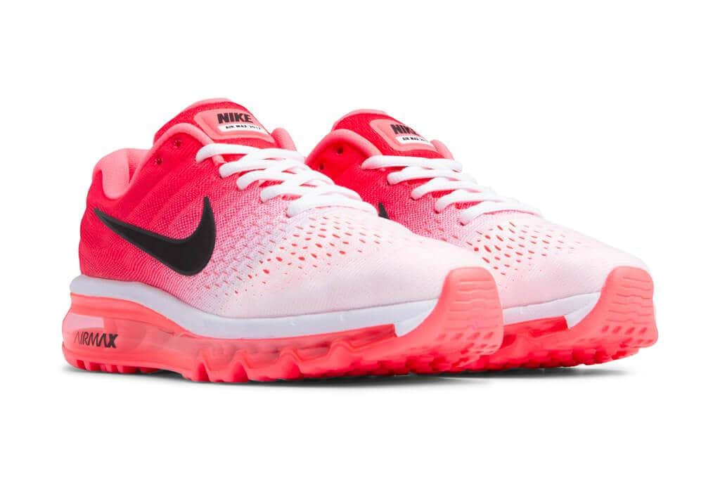 耐克专属女孩子的配色Nike Air Max 2017 WMNS“Hot Punkch”适合女孩子的渐变色 货号:849560-103