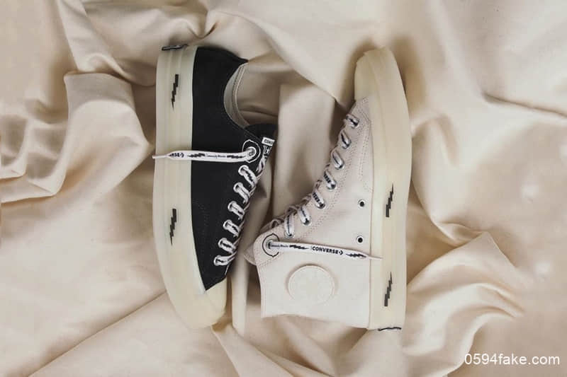 闪电点缀+半透明鞋底Converse x Offspring联名款即将发售!