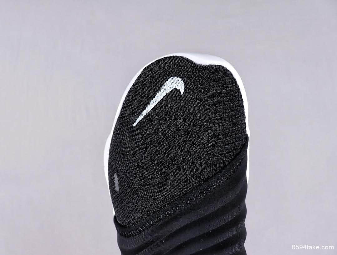 耐克Nike Free Rn Flyknit 3.0赤足轻便跑鞋功能赤足大底针织弹性原面无鞋带公司级版本 货号:AQ5707-001
