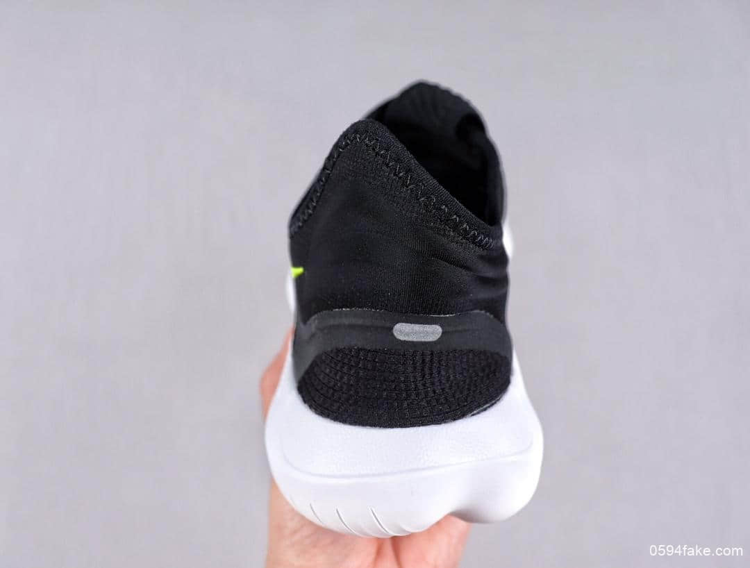 耐克Nike Free Rn Flyknit 3.0赤足轻便跑鞋功能赤足大底针织弹性原面无鞋带公司级版本 货号:AQ5707-001