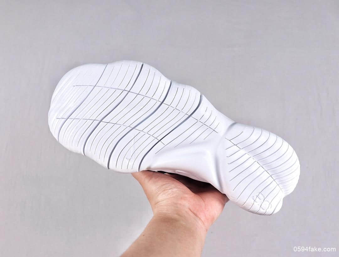 耐克Nike Free Rn Flyknit 3.0赤足轻便跑鞋功能赤足大底针织弹性原面无鞋带公司级版本 货号:AQ5707-001