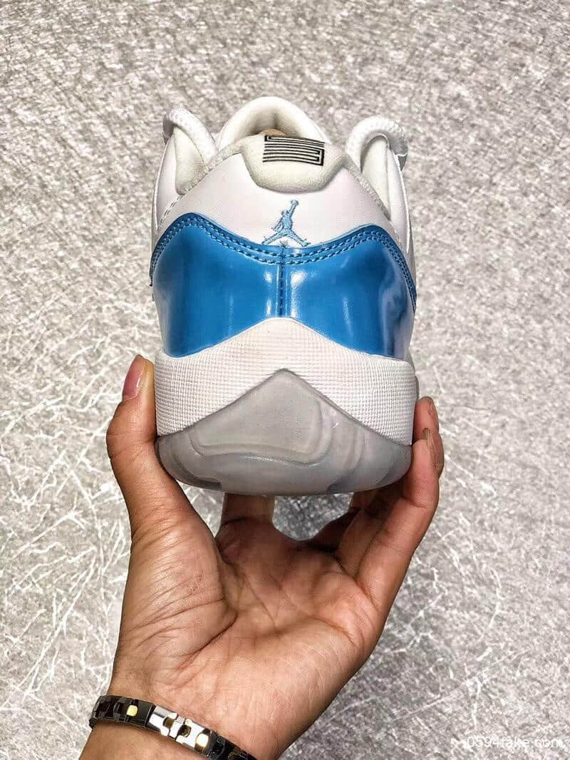 乔丹Air Jordan 11 Low Columbia纯原版本AJ11低帮原厂真碳实战篮球鞋 货号:528895-106
