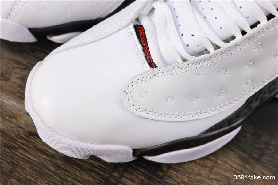 乔丹Air Jordan 13 Love & Respect纯原版本AJ13爱与尊重白黑高帮实战篮球鞋 货号:888164-112