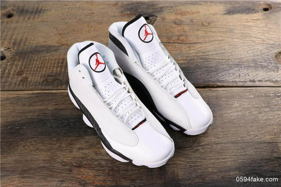 乔丹Air Jordan 13 Love & Respect纯原版本AJ13爱与尊重白黑高帮实战篮球鞋 货号:888164-112