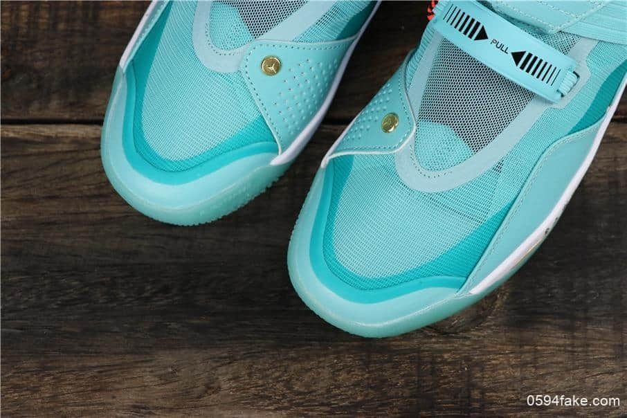 乔丹Air Jordan 33 SE Guo Ailun公司级郭艾伦AJ33PE薄荷绿低帮篮球鞋 货号:CD9561-103