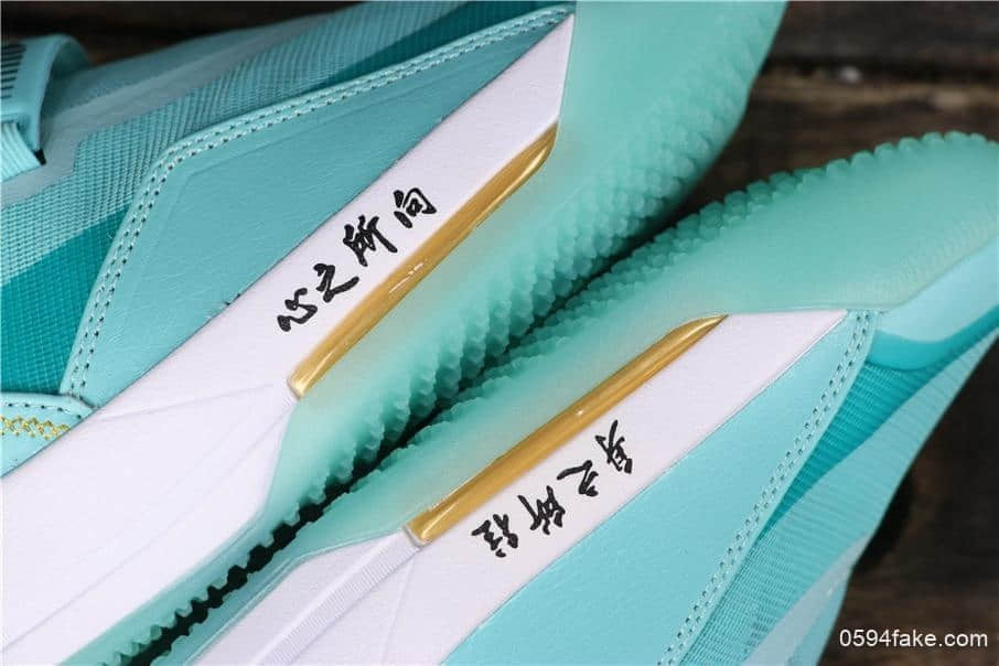 乔丹Air Jordan 33 SE Guo Ailun公司级郭艾伦AJ33PE薄荷绿低帮篮球鞋 货号:CD9561-103