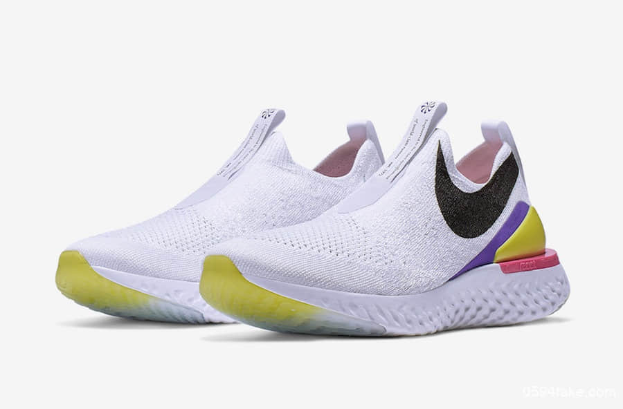全新的Swoosh设计!Nike Epic PHNTM React FK现已官网发售 货号:CI1290-100