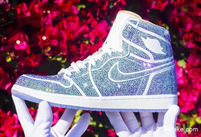 15000颗钻石手工镶嵌!极近奢华的北极光!这双Air Jordan 1“Northern Lights”为你打造一场视觉盛宴!
