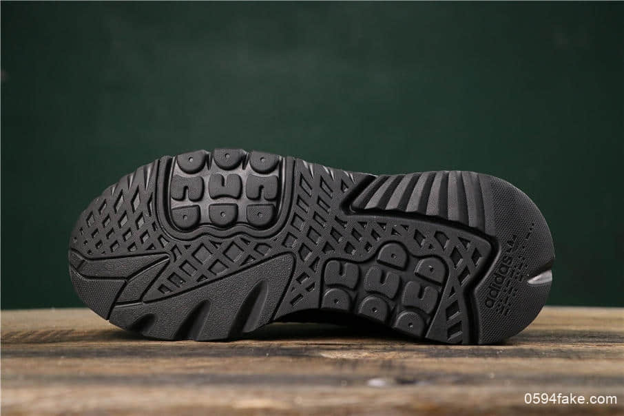 阿迪达斯Adidas Nite Jogger 2019真标高品质夜行者复古跑鞋原厂材料原厂真爆大底3M反光设计 货号:CG7098