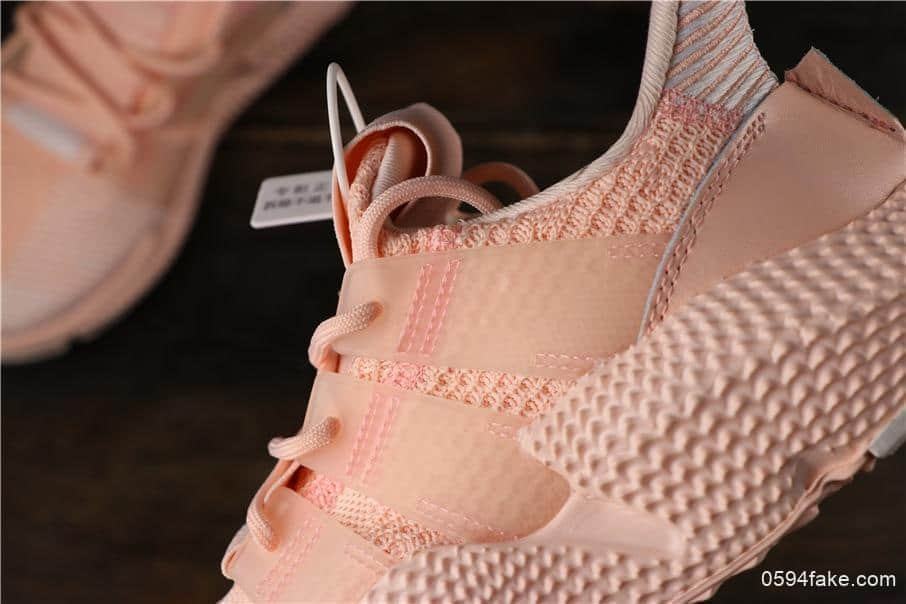 阿迪达斯Adidas Originals Prophere刺猬系列女神白粉公司级版本老爹鞋 货号:EF2850