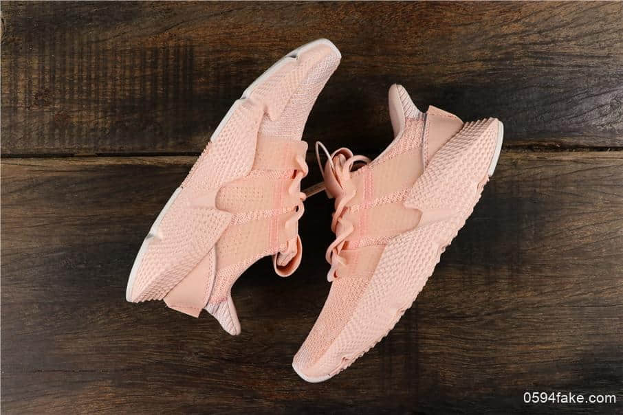 阿迪达斯Adidas Originals Prophere刺猬系列女神白粉公司级版本老爹鞋 货号:EF2850