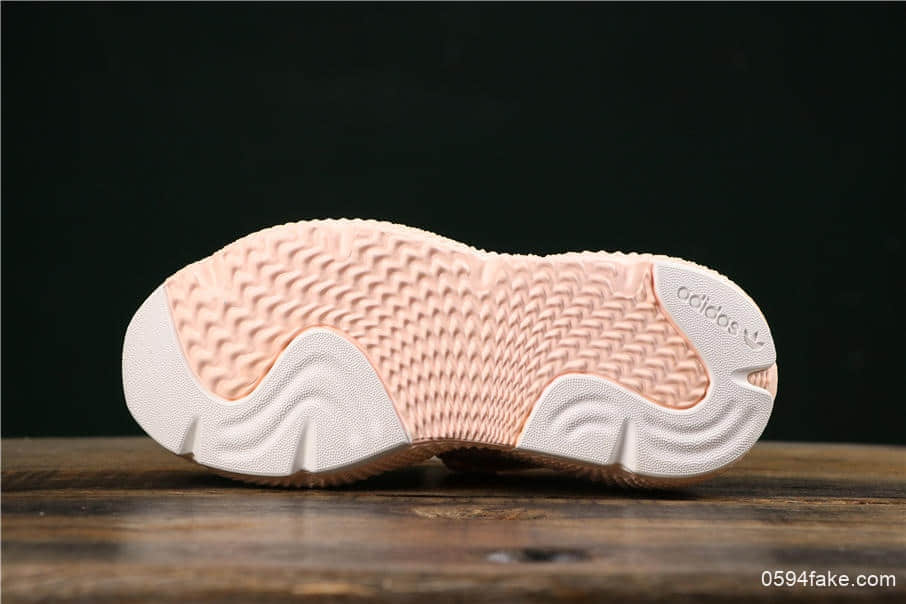 阿迪达斯Adidas Originals Prophere刺猬系列女神白粉公司级版本老爹鞋 货号:EF2850