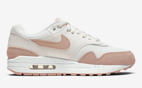 NIKE AIR MAX 1 PRM WMNS Swoosh即将推出这个豆沙粉你还不心动吗 货号:319986-120