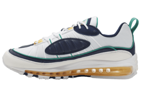 Nike Air Max 98再现新配色！可盐可甜是你的菜吗？ 货号：CI3693-100