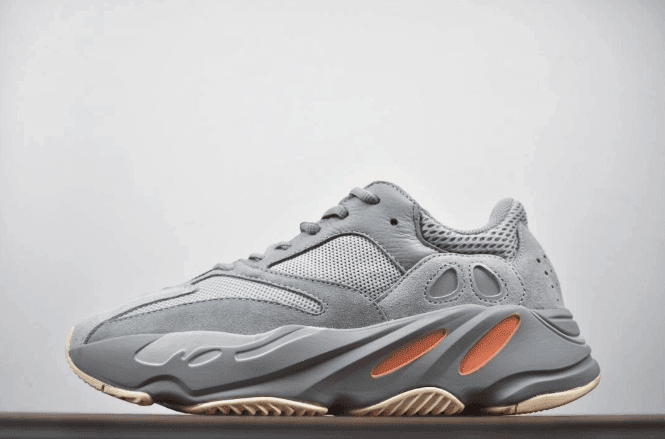 Adidas YEEZY 700 Boost惯性灰色 阿迪达斯公司级椰子700侃爷复古老爹鞋 货号:EG7597