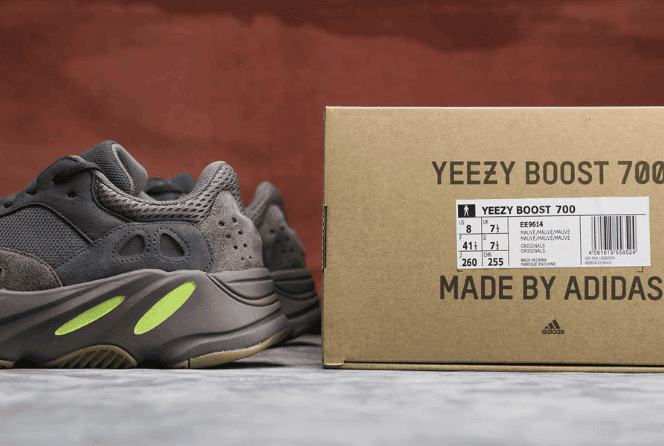 Adidas Yeezy 700 Boost紫棕 阿迪达斯椰子700公司级高品质全掌巴斯夫中底 货号:EE9614
