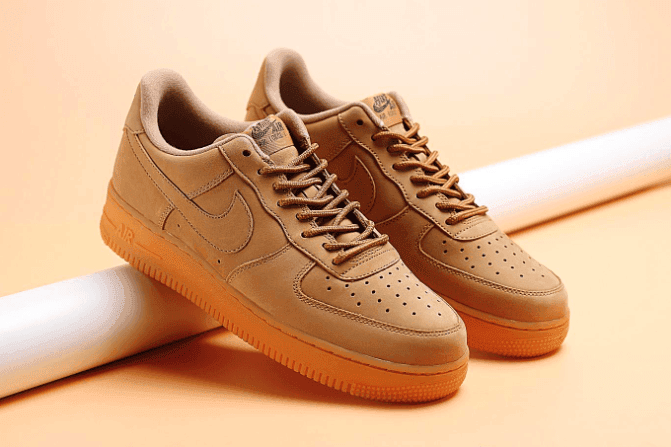 Nike Air Force 1 “Flax”小麦 耐克空军一号纯原小麦色低帮复古真皮运动休闲板鞋 货号:AA4061-200