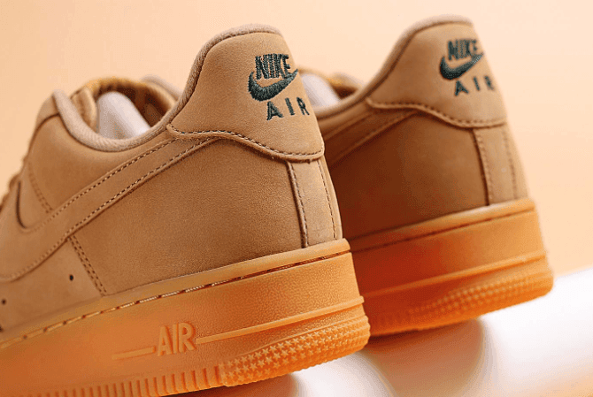 Nike Air Force 1 “Flax”小麦 耐克空军一号纯原小麦色低帮复古真皮运动休闲板鞋 货号:AA4061-200