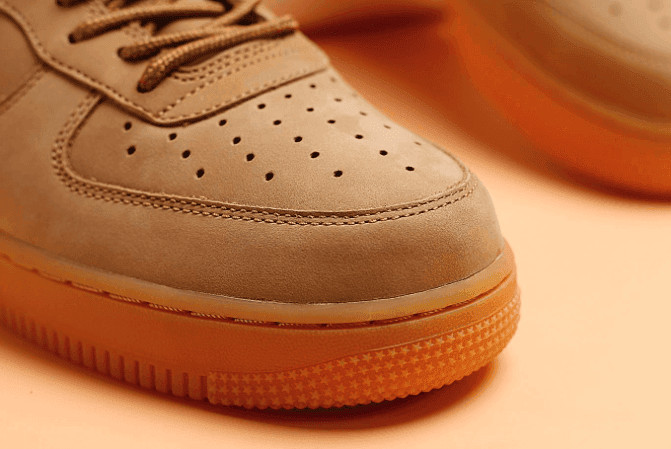 Nike Air Force 1 “Flax”小麦 耐克空军一号纯原小麦色低帮复古真皮运动休闲板鞋 货号:AA4061-200