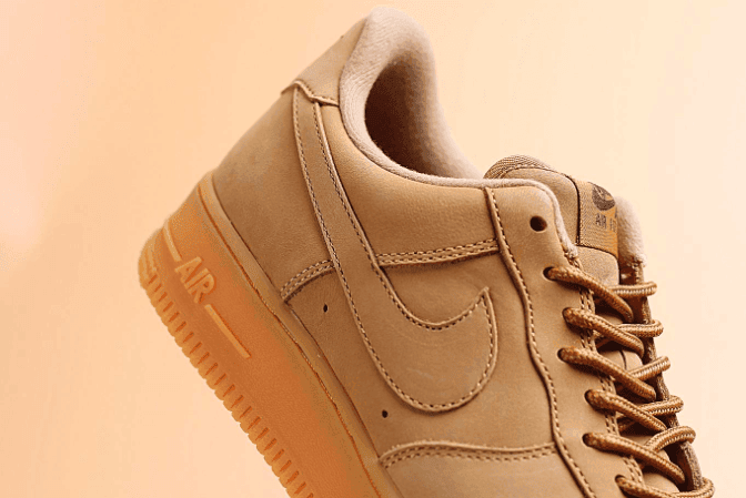 Nike Air Force 1 “Flax”小麦 耐克空军一号纯原小麦色低帮复古真皮运动休闲板鞋 货号:AA4061-200